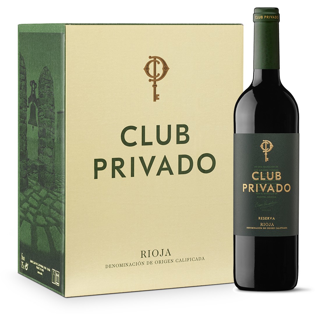 Imagen Caja 6 botellas Club Privado Reserva