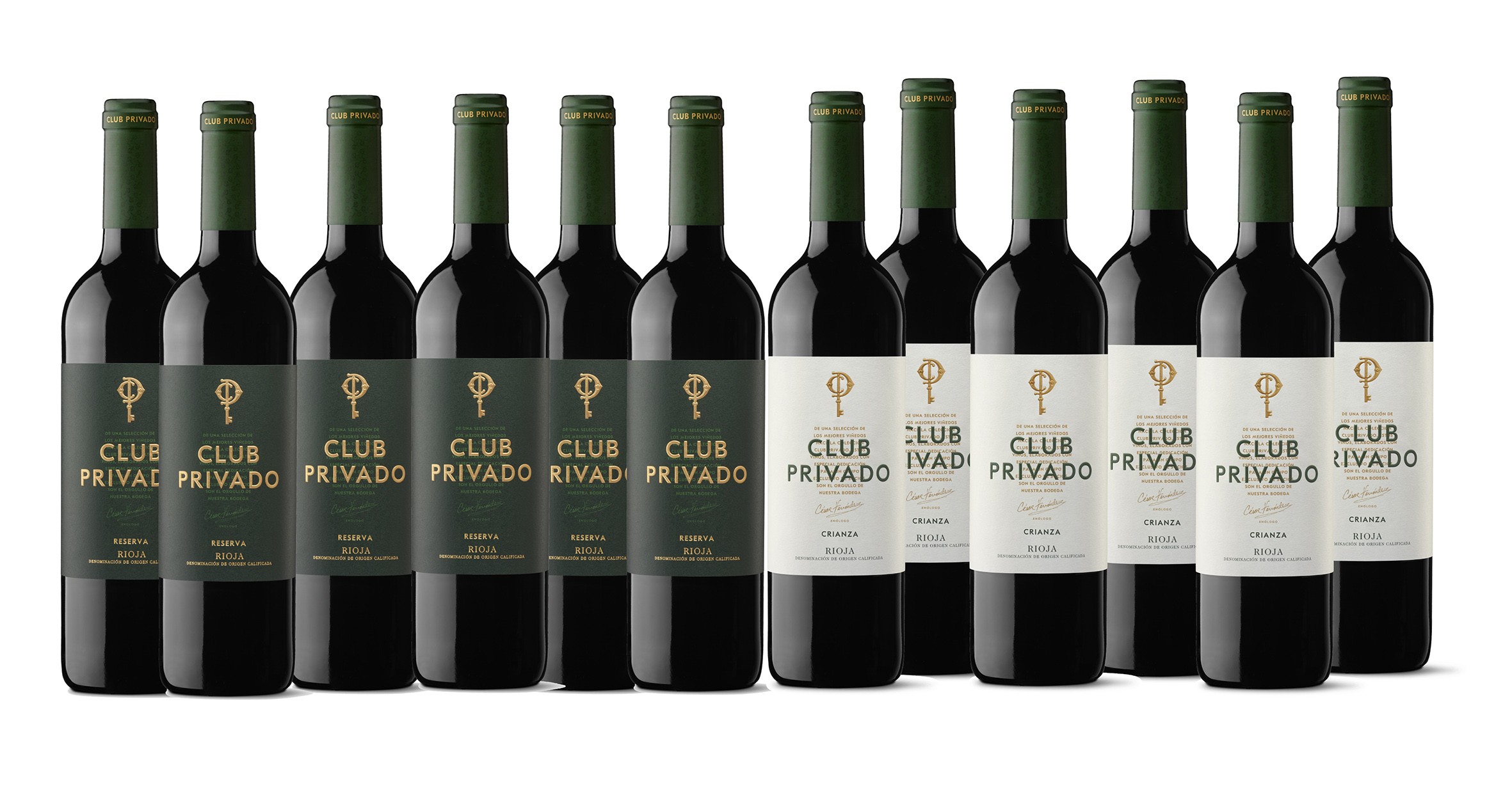 Imagen Pack Club Privado 6 botellas Crianza y 6 botellas Reserva